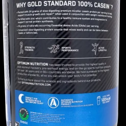 100 % Gold Standard Casein, proteiinijauhe 908 g - Proteiinilisät - 100 % Gold Standard Casein, proteiinijauhe 908 g