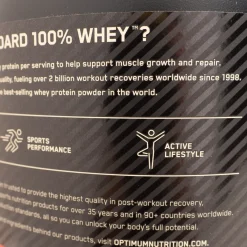 100 % Whey Gold Standard 2 270 g, proteiinijauhe - Proteiinilisät - 100 % Whey Gold Standard 2 270 g, proteiinijauhe