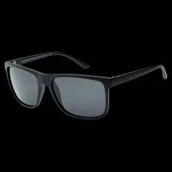 014 Waye Polarized Matt Black With Polarized Smoke Lens, aurinkolasit, unisex - Urheilulasit - 014 Waye Polarized Matt Black With Polarized Smoke Lens, aurinkolasit, unisex