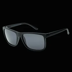 014 Waye Polarized Matt Black With Polarized Smoke Lens, aurinkolasit, unisex - Urheilulasit - 014 Waye Polarized Matt Black With Polarized Smoke Lens, aurinkolasit, unisex