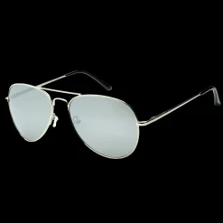 011 Waye Polarized Silver Frame With Polarized Smoke Lens, aurinkolasit, unisex - Urheilulasit - 011 Waye Polarized Silver Frame With Polarized Smoke Lens, aurinkolasit, unisex