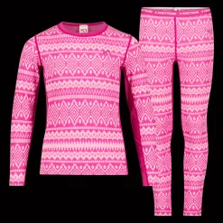 Agnes Set, nuoret villakerrasto - Pitkät Alushousut - Agnes Set, nuoret villakerrasto