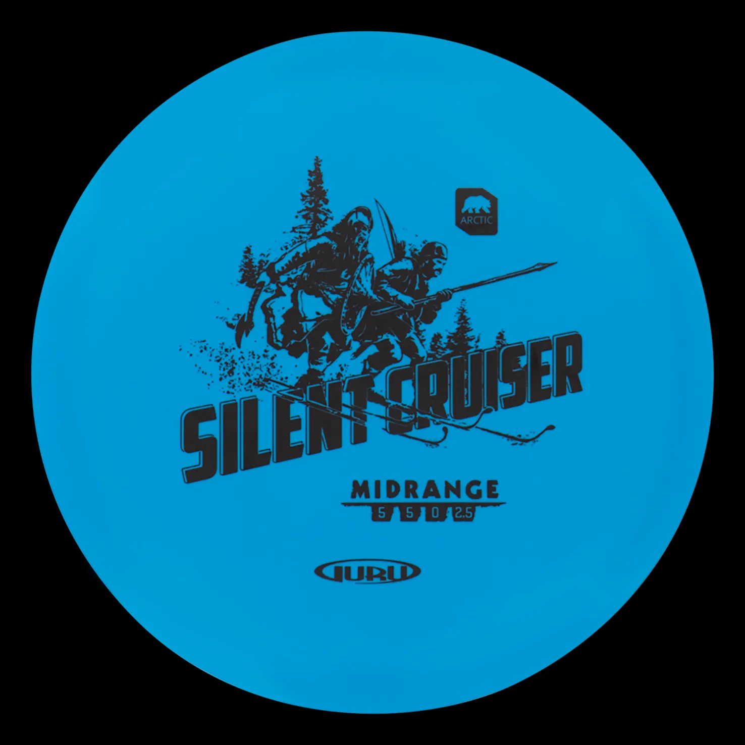 Arctic Line Midrange Silent Cruiser, 150-165g, midrange frisbeegolf - Frisbeegolf - Arctic Line Midrange Silent Cruiser, 150-165g, midrange frisbeegolf