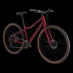 AX+ Scarlet Red 24, hybridipyörä, unisex - Hybridipyörät - AX+ Scarlet Red 24, hybridipyörä, unisex