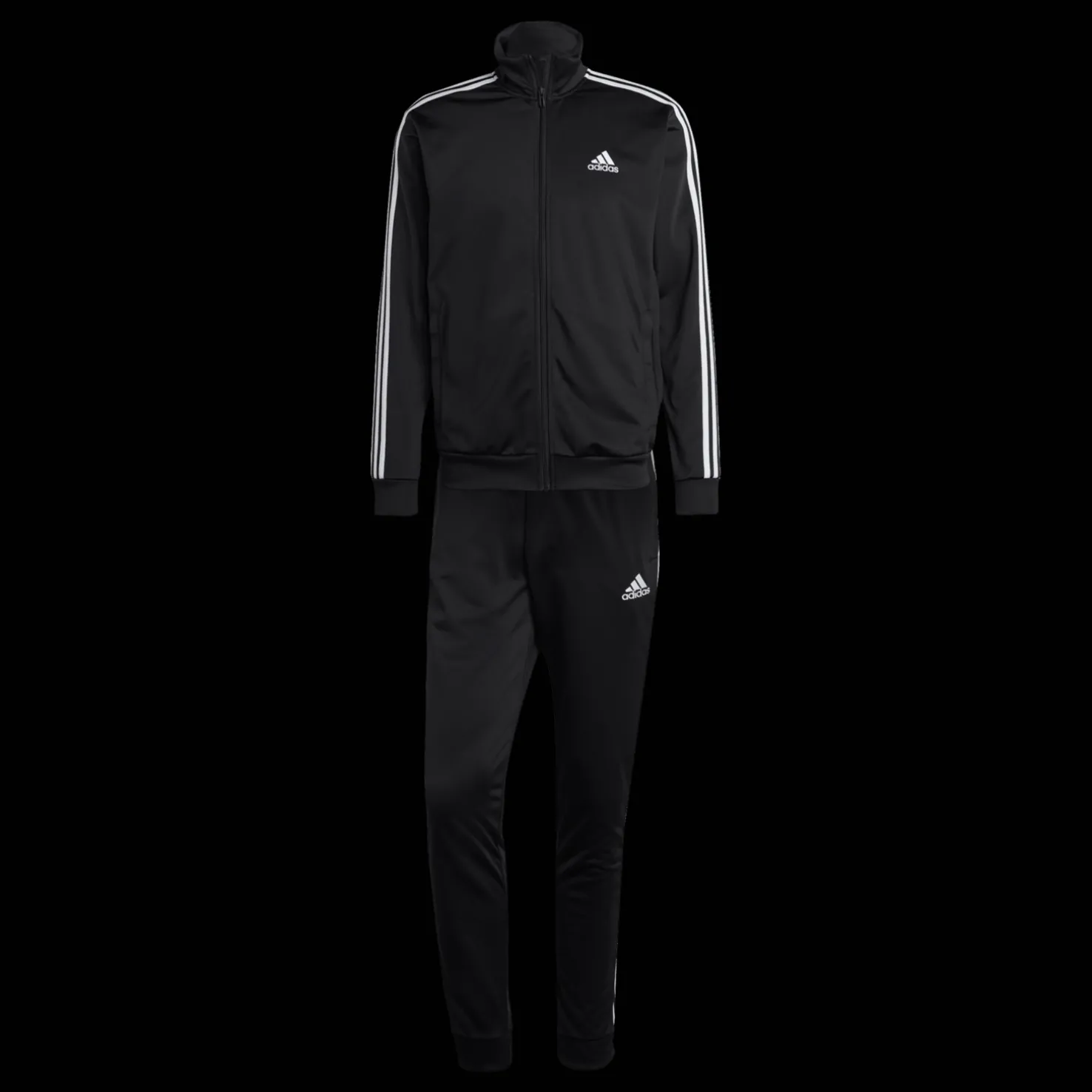 Basic 3-Stripes Tricot Tracksuit, verryttelyasu, miehe - Vapaa-Ajan Housut - Basic 3-Stripes Tricot Tracksuit, verryttelyasu, miehe