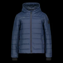 Bauer Supreme Hooded Puffer Jkt -Yth 23/24 - T-Paidat Ja Shortsit Jääkiekkoon - Bauer Supreme Hooded Puffer Jkt -Yth 23/24