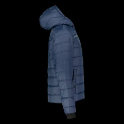 Bauer Supreme Hooded Puffer Jkt -Yth 23/24 - T-Paidat Ja Shortsit Jääkiekkoon - Bauer Supreme Hooded Puffer Jkt -Yth 23/24