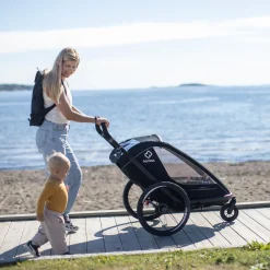 Breeze double, lastenkuljetuskärry - Kuljetuskärryt Pyörään - Breeze double, lastenkuljetuskärry