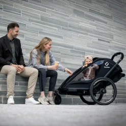 Breeze double, lastenkuljetuskärry - Kuljetuskärryt Pyörään - Breeze double, lastenkuljetuskärry