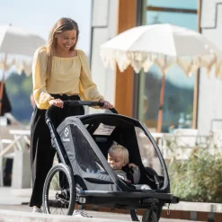 Breeze double, lastenkuljetuskärry - Kuljetuskärryt Pyörään - Breeze double, lastenkuljetuskärry