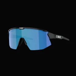 Breeze Matt Black/Reflective Blue, urheilulasit, unisex - Urheilulasit - Breeze Matt Black/Reflective Blue, urheilulasit, unisex