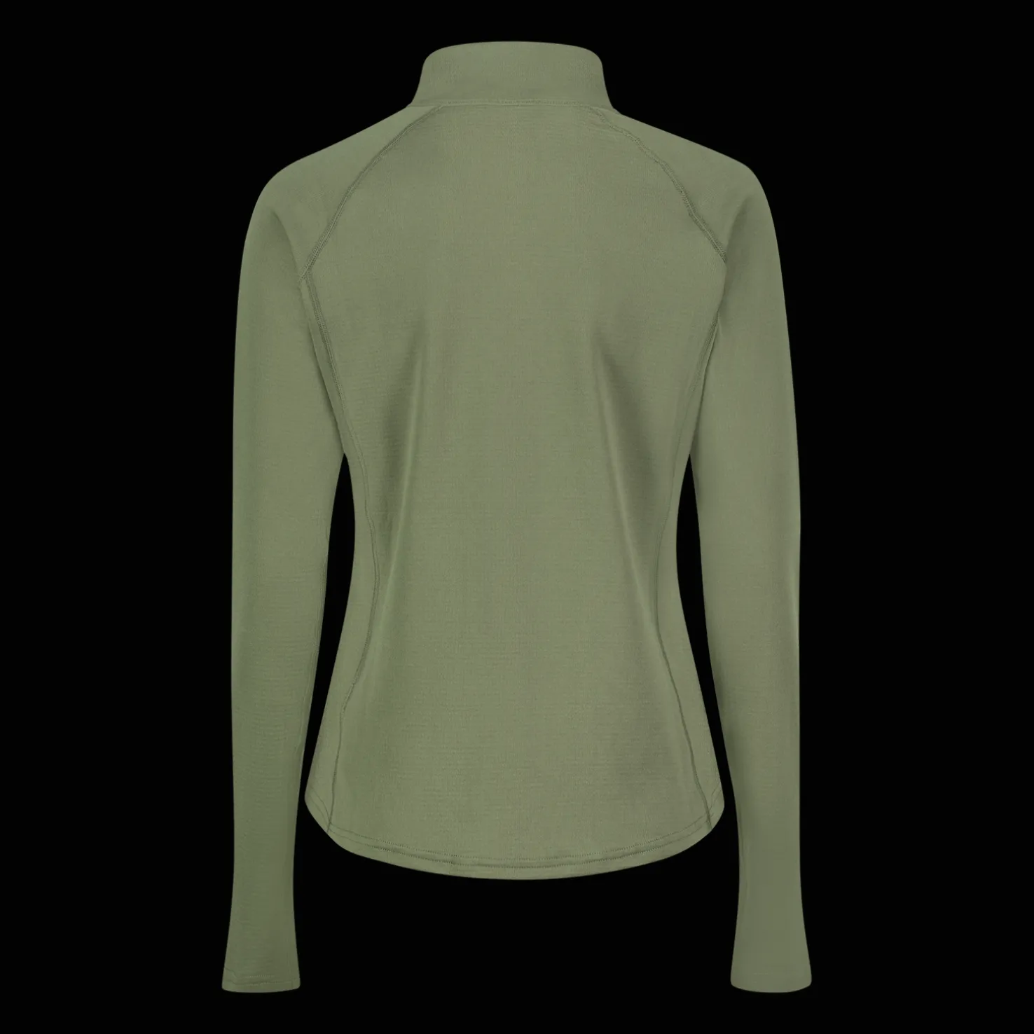 Brushed Halfzip, naisten treenipaita - Treenipaidat - Brushed Halfzip, naisten treenipaita