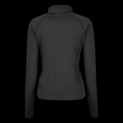 Brushed Halfzip, naisten treenipaita - Treenipaidat - Brushed Halfzip, naisten treenipaita