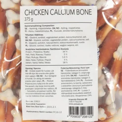 Chicken Calcium Bone 375 G - Koirankupit Ja Koiranruoka - Chicken Calcium Bone 375 G