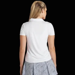 Cloudspun Piped Short-Sleeve Polo, naisten pikeepaita, golfiin - Golfpaidat Ja -Pikeet - Cloudspun Piped Short-Sleeve Polo, naisten pikeepaita, golfiin