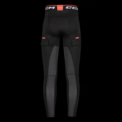 COMPRESSION PANT WITH JOCK /GEL AD, kompressiohousut miehet - Alusasut Jääkiekkoon - COMPRESSION PANT WITH JOCK /GEL AD, kompressiohousut miehet