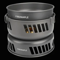 Cooking Kit W/Alchol Burner, retkikeitin spriipolttimella - Retkikeittimet - Cooking Kit W/Alchol Burner, retkikeitin spriipolttimella