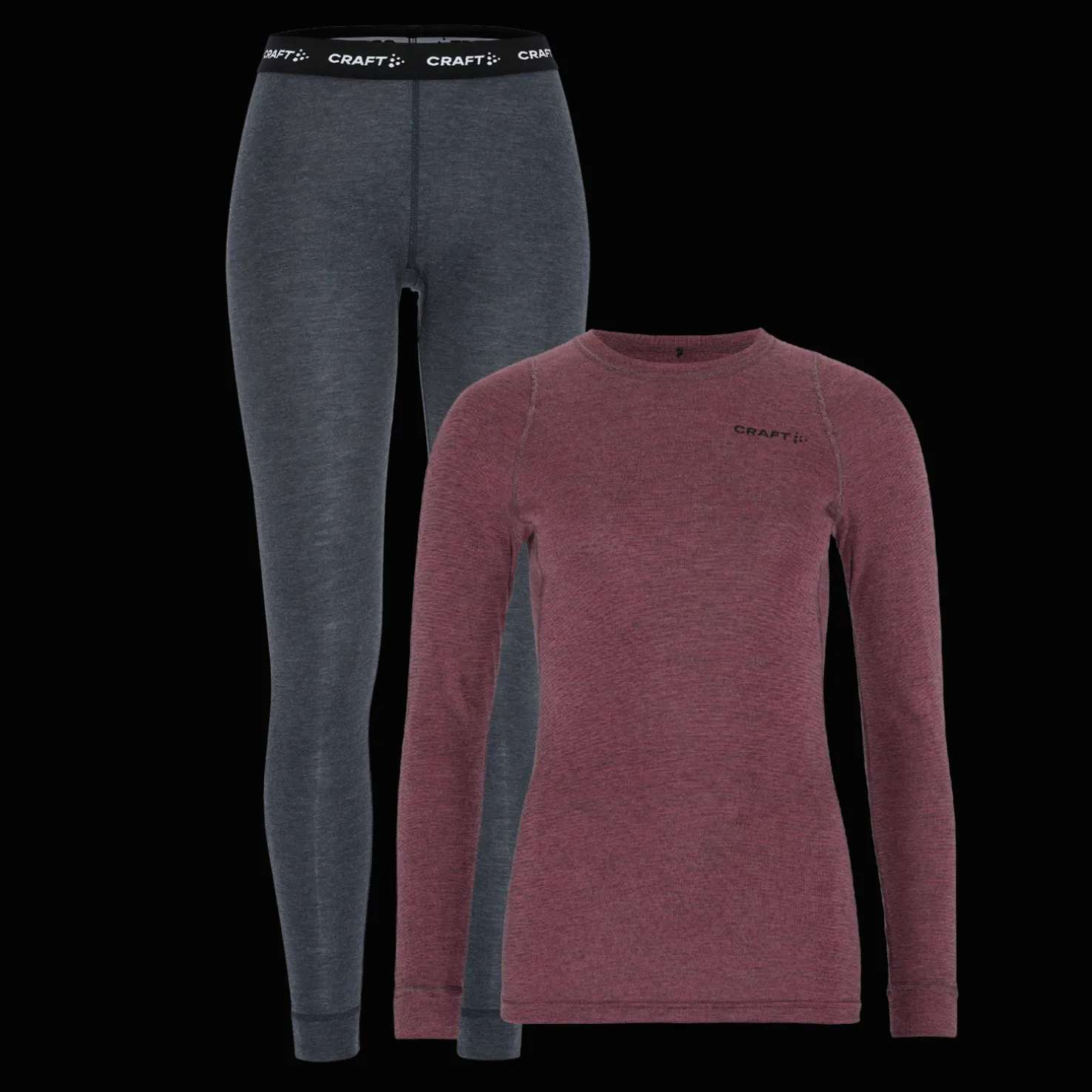 Core Wool Merino Set, naisten villakerrasto - Kerrastot - Core Wool Merino Set, naisten villakerrasto