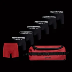 Cotton Stretch Boxer + Wash Bag, miesten bokserit - Bokserit - Cotton Stretch Boxer + Wash Bag, miesten bokserit