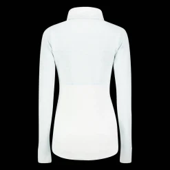 Dalen 2-layer Wool Polo Zip, naisten villapaita - Villakerrastot yläosat naiset - Dalen 2-layer Wool Polo Zip, naisten villapaita