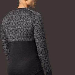 Dalen 2-layer Wool Roundneck, miesten villapaita - Villakerrastot yläosat miehet - Dalen 2-layer Wool Roundneck, miesten villapaita