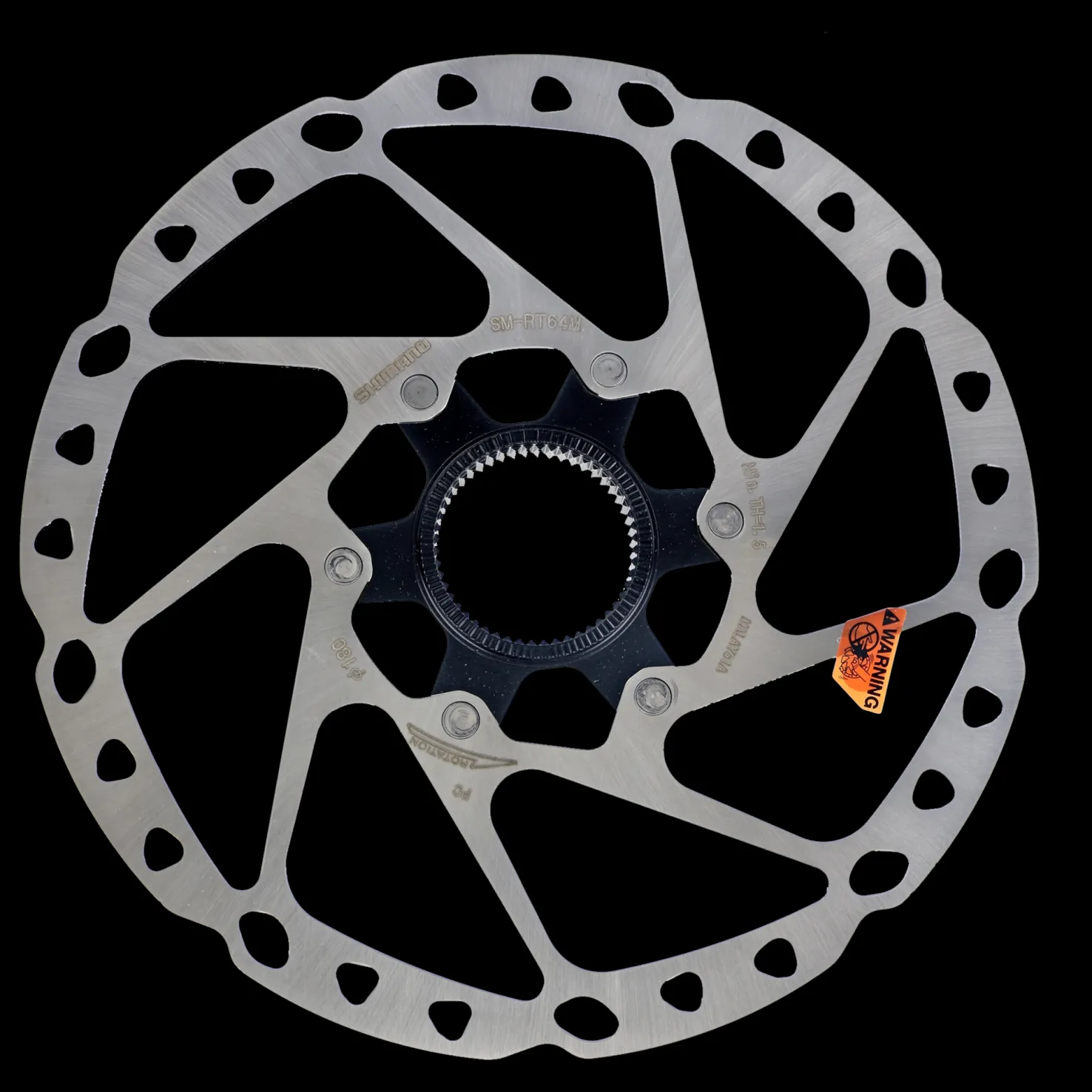 Discbrake rotor Deore 180 mm centerlock SM-RT64, jarrulevy - Polkupyörän Jarrut, Jarrupalat Ja Jarrulevyt - Discbrake rotor Deore 180 mm centerlock SM-RT64, jarrulevy