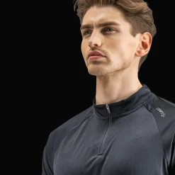 Eaze Long Sleeve Half Sleeve Tee, miesten treenipaita - Urheilupaidat - Eaze Long Sleeve Half Sleeve Tee, miesten treenipaita