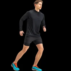 Eaze Long Sleeve Half Sleeve Tee, miesten treenipaita - Urheilupaidat - Eaze Long Sleeve Half Sleeve Tee, miesten treenipaita