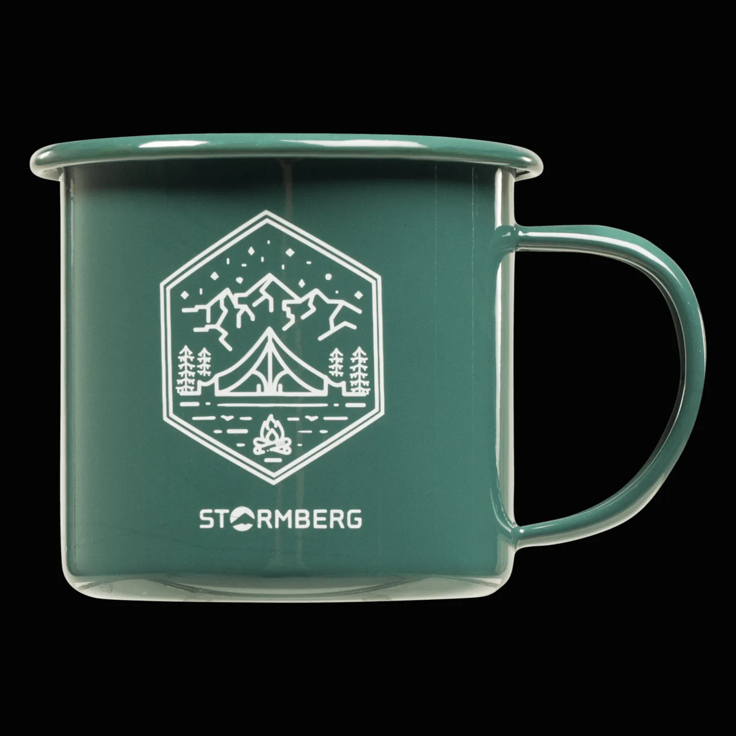 Enamel Cup 0,35l, emalimuki - Kattilat Ja Ruokailuvälineet - Enamel Cup 0,35l, emalimuki