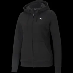 ESS Small Logo Full-Zip Hoodie FL, huppari naiset - Vapaa-Ajan Paidat - ESS Small Logo Full-Zip Hoodie FL, huppari naiset