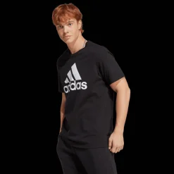 Essential Single Jersey Big Logo T-Shirt, miesten t-paita - Vapaa-Ajan T-Paidat - Essential Single Jersey Big Logo T-Shirt, miesten t-paita