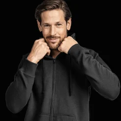 Essential Zip Hood, miesten huppari - Hupparit - Essential Zip Hood, miesten huppari