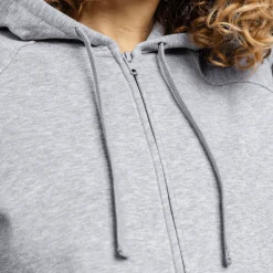Essential Zip Hood, naisten huppari - Vapaa-Ajan Paidat - Essential Zip Hood, naisten huppari