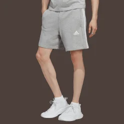 Essentials French Terry 3-Stripes Shorts, miesten shortsit - Vapaa-Ajan Shortsit - Essentials French Terry 3-Stripes Shorts, miesten shortsit