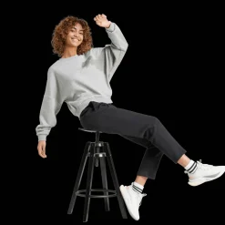 Essentials Small Logo Feel Cozy Sweatshirt, naisten collegepaita - Vapaa-Ajan Paidat - Essentials Small Logo Feel Cozy Sweatshirt, naisten collegepaita