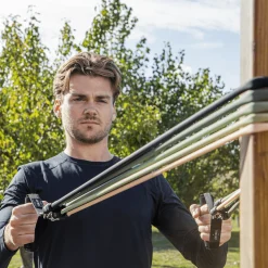 Exercise Tube Set, vastuskuminauhasetti - Voimaharjoitteluvälineet - Exercise Tube Set, vastuskuminauhasetti