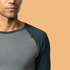 Falkenberg Bamboo Roundneck, miesten tekninen kerrastopaita - Tekniset kerrastoyläosat miehet - Falkenberg Bamboo Roundneck, miesten tekninen kerrastopaita