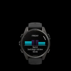 fenix 8 – 43 mm, AMOLED, Sapphire, älykello, unisex - Sykemittarit - fenix 8 – 43 mm, AMOLED, Sapphire, älykello, unisex