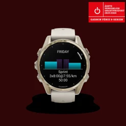 fenix 8 – 43 mm, AMOLED, Sapphire, älykello, unisex - Sykemittarit - fenix 8 – 43 mm, AMOLED, Sapphire, älykello, unisex