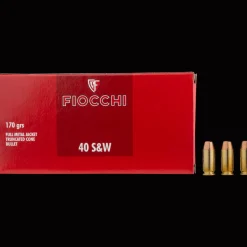 Fiocchi 40S&W 170 grs FMJTC, pistoolin patruuna - Pistoolien Ja Revolverien Patruunat - Fiocchi 40S&W 170 grs FMJTC, pistoolin patruuna