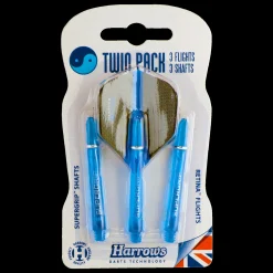 Flights & Shafts Twin Pack, dartstikan varsi- ja sulkasarja - Tikanheitto - Flights & Shafts Twin Pack, dartstikan varsi- ja sulkasarja