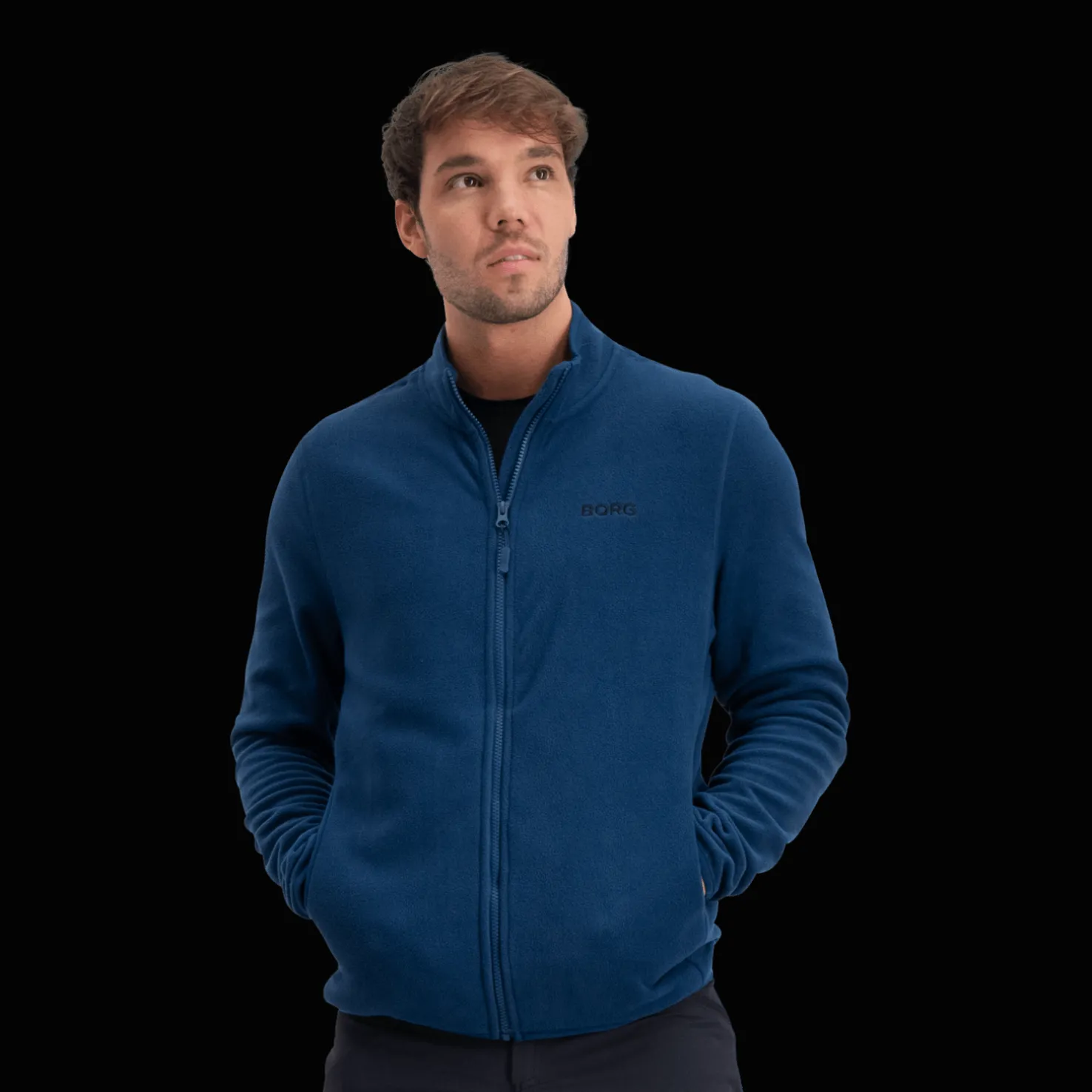 Full Zip Fleece, miesten fleecetakki - Hupparit - Full Zip Fleece, miesten fleecetakki
