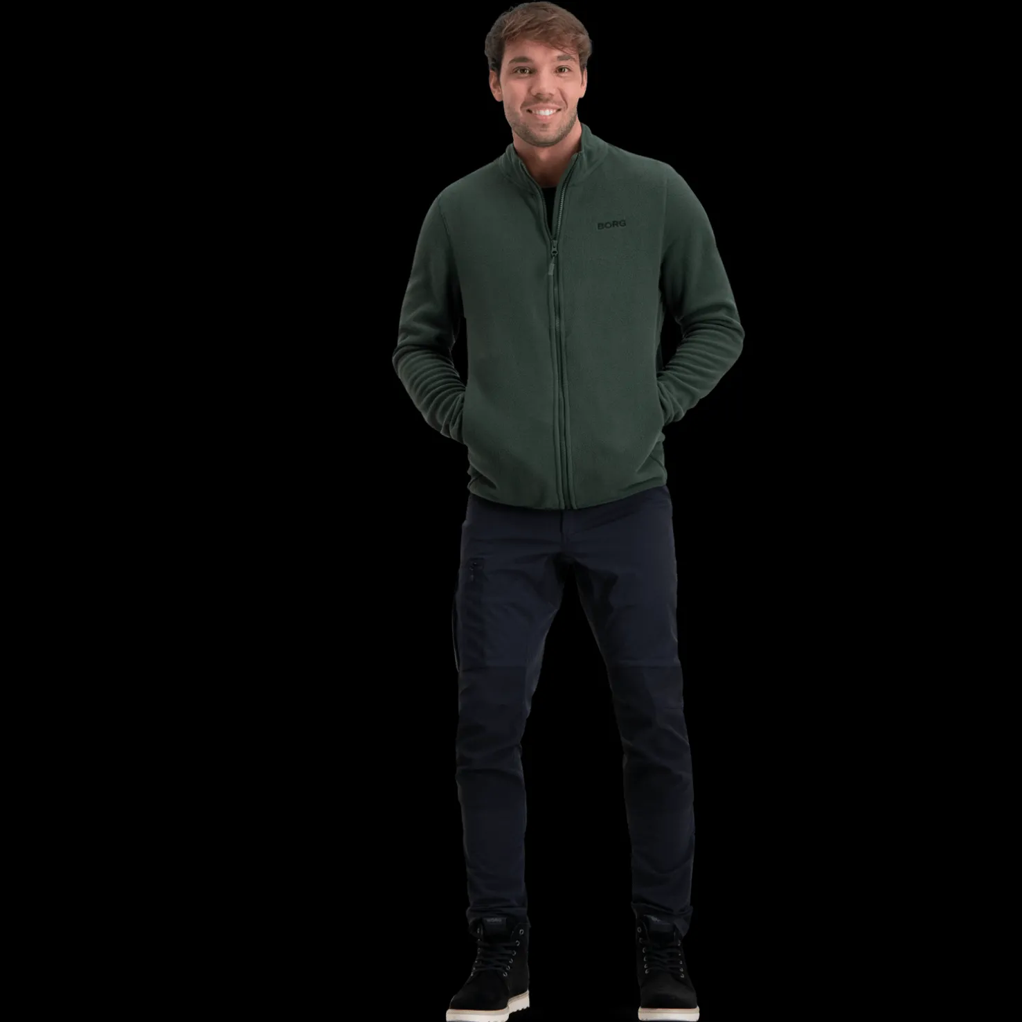 Full Zip Fleece, miesten fleecetakki - Hupparit - Full Zip Fleece, miesten fleecetakki