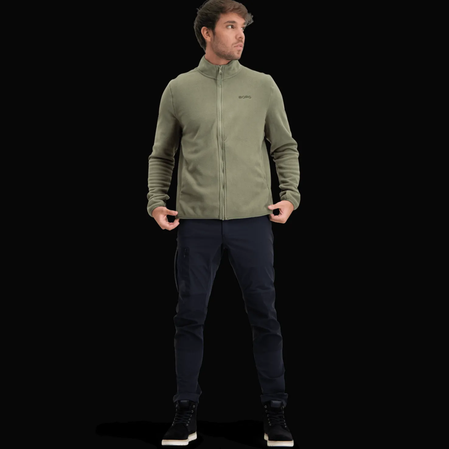 Full Zip Fleece, miesten fleecetakki - Hupparit - Full Zip Fleece, miesten fleecetakki