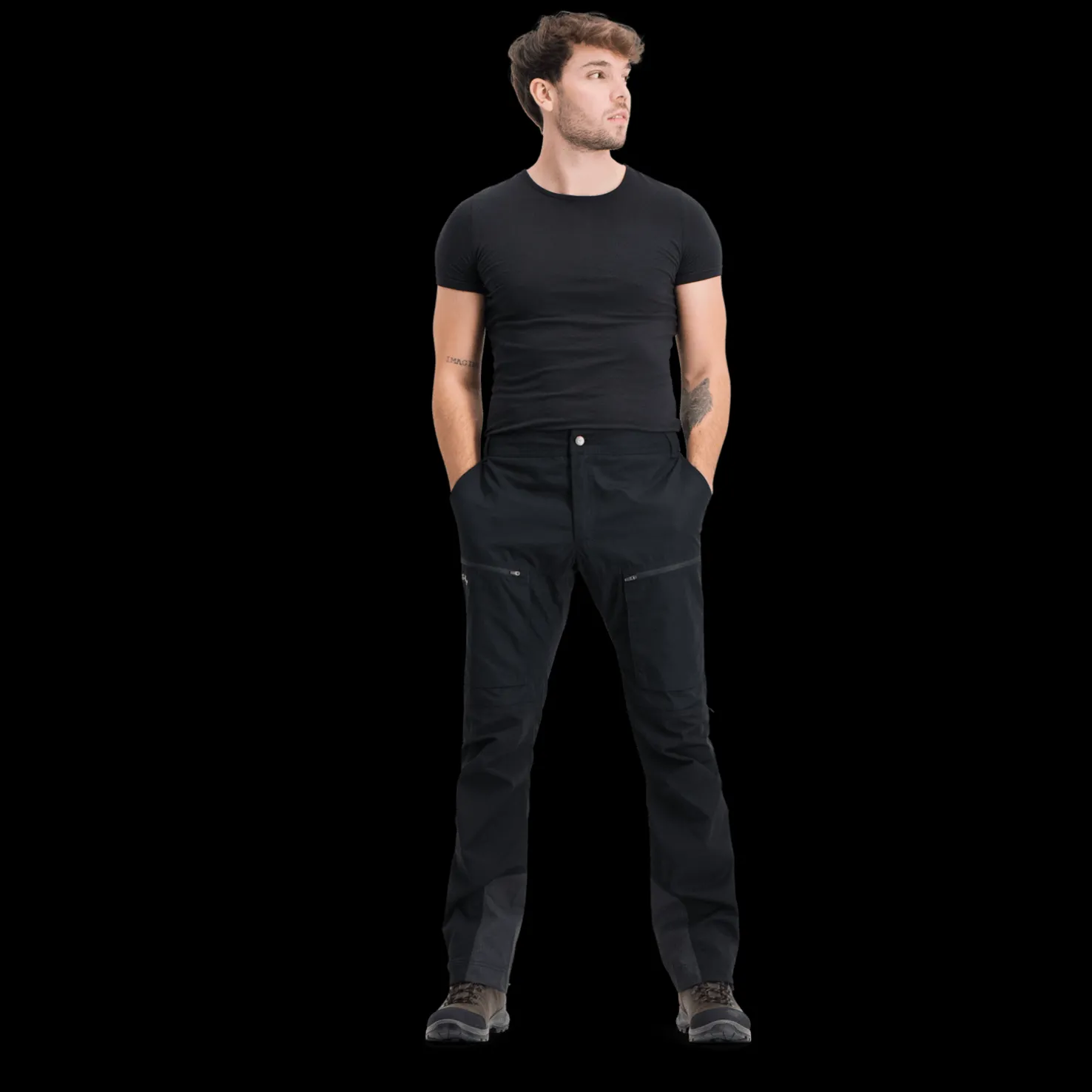 Fulu Traverse Stretch Hybrid Pant, vaellushousut - Ulkoiluhousut - Fulu Traverse Stretch Hybrid Pant, vaellushousut