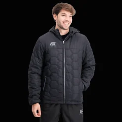 Gibson Hooded Light Padded Jacket, miesten takki - Salibandyvaatteet - Gibson Hooded Light Padded Jacket, miesten takki