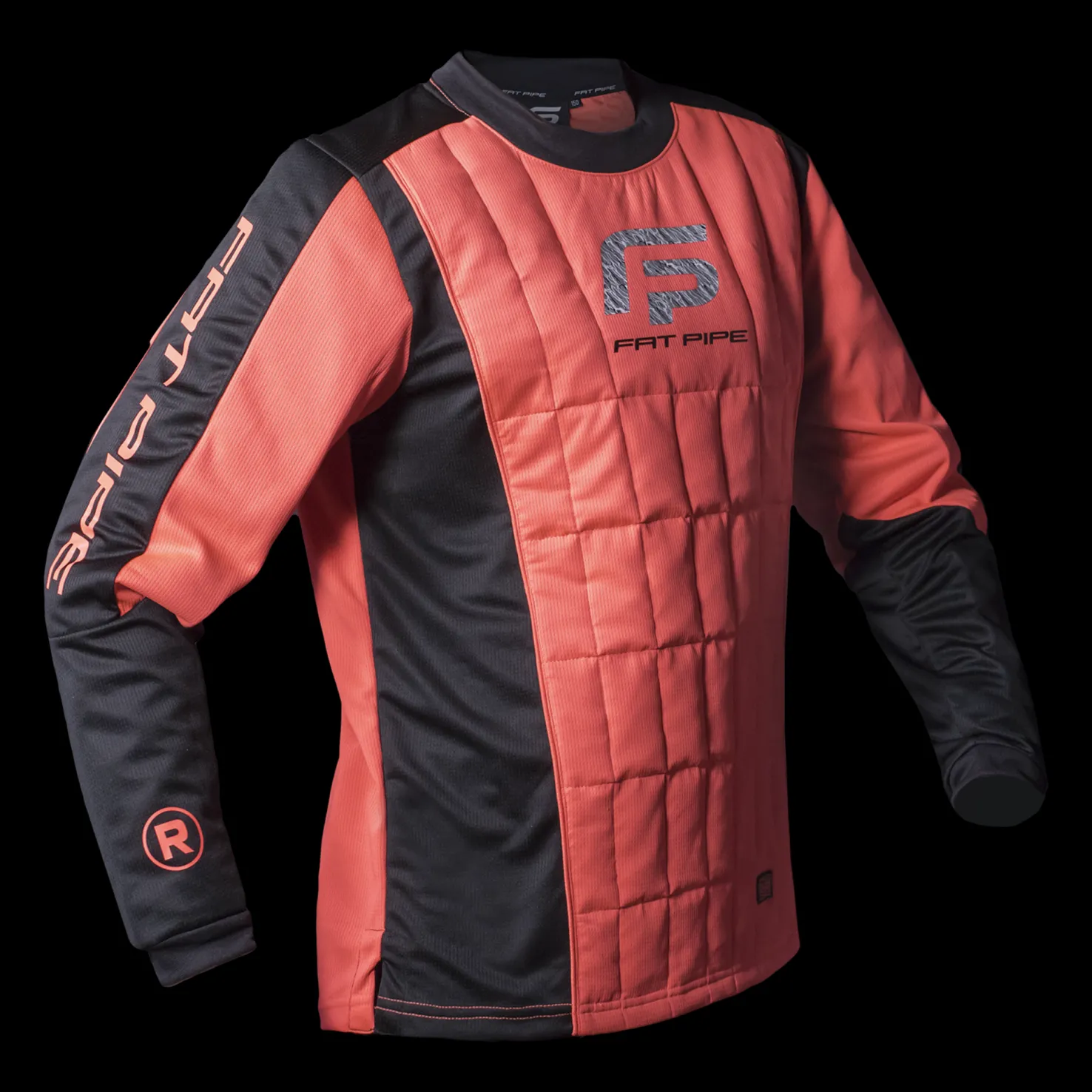 GK-JUNIOR SHIRT CORAL ORANGE -21/22, nuorten maalivahdin paita - Salibandy Maalivahdinvarusteet - GK-JUNIOR SHIRT CORAL ORANGE -21/22, nuorten maalivahdin paita