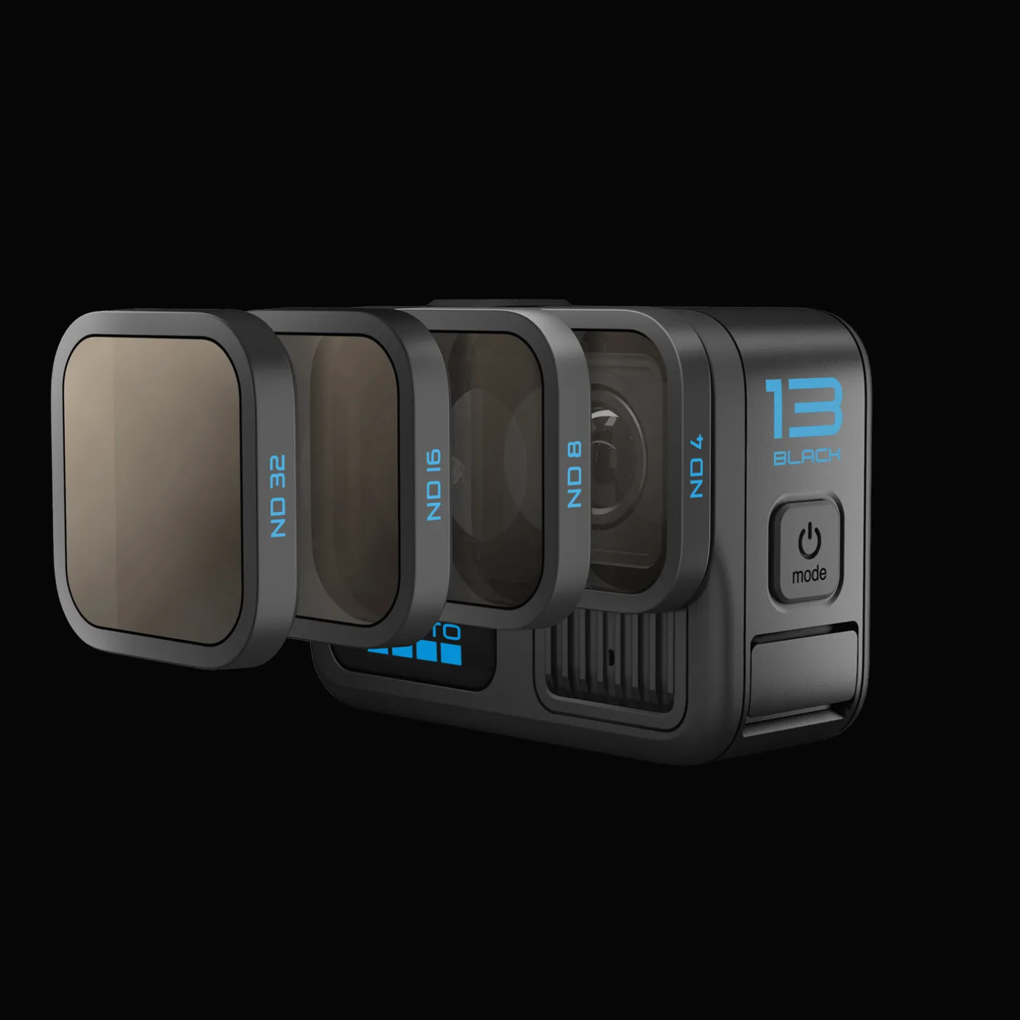 GoPro ND-filter, 4/pakkaus - Kameroiden lisävarusteet - GoPro ND-filter, 4/pakkaus