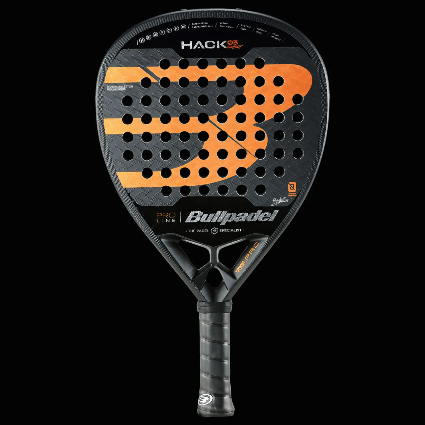 Hack 03 Comfort 24, padelmaila, unisex - Padelmailat - Hack 03 Comfort 24, padelmaila, unisex