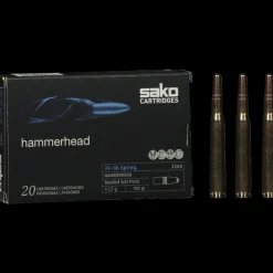 Hammerhead 11.7/180 SP 30-06 sprg, patruunat - Kiväärin patruunat - Hammerhead 11.7/180 SP 30-06 sprg, patruunat
